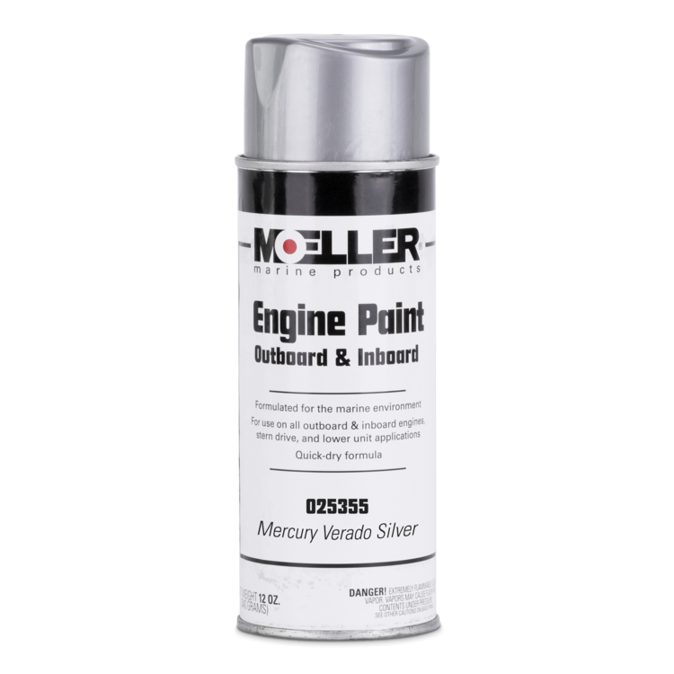 Boat Engine Paint - Mercury Verado Silver | SierraParts.com