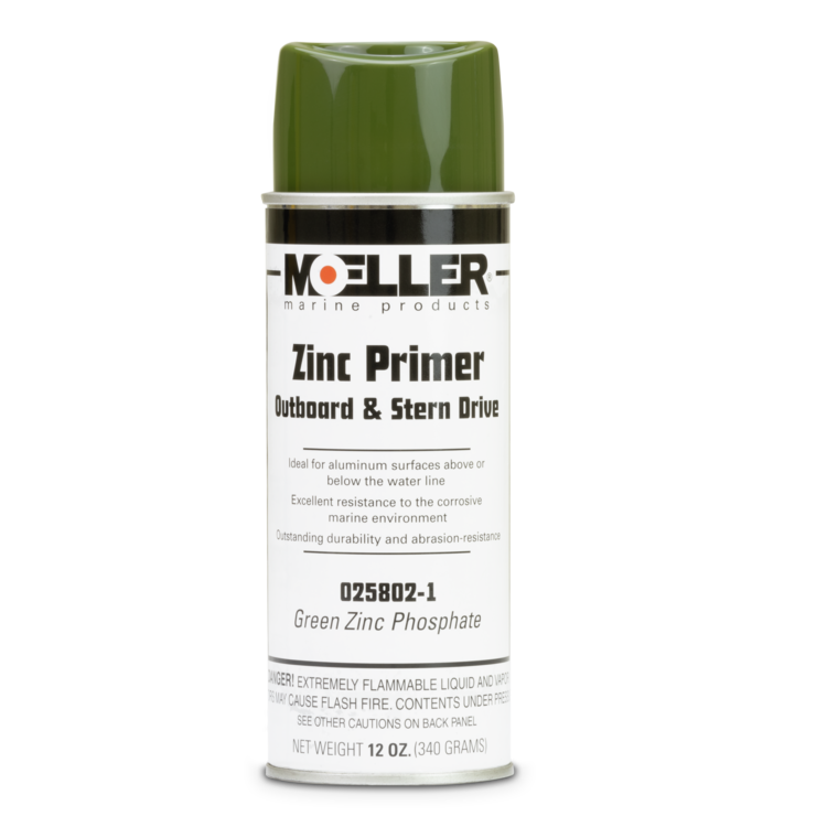 Moeller Zinc Primer can on a white background