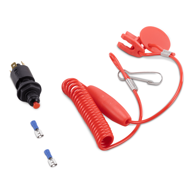 Sierra universal kill switch with lanyard on a white background