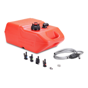 A Moeller 6 gallon all-in-one portable fuel tank kit on a white background