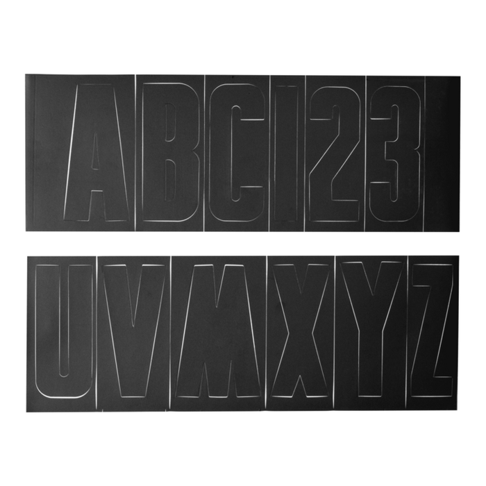 Letter and Number Kit 3" | 053800-10
