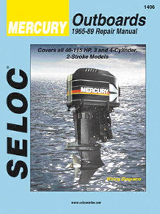 Cover of a Seloc Mercury outboard repair manual 