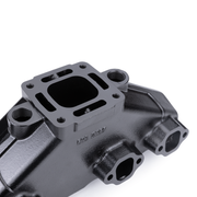 Sierra exhaust manifold on a white background
