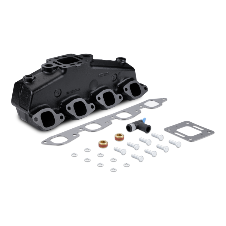 Seaページ Exhaust Manifold for Mercruiser GM 7.4L & 8.2L CID marine engines