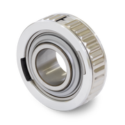 Metallic Sierra gimbal bearing on a white background