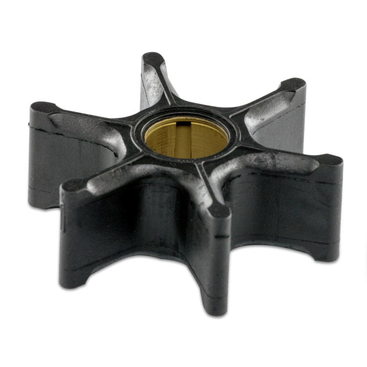 Black Sierra marine impeller on a white background