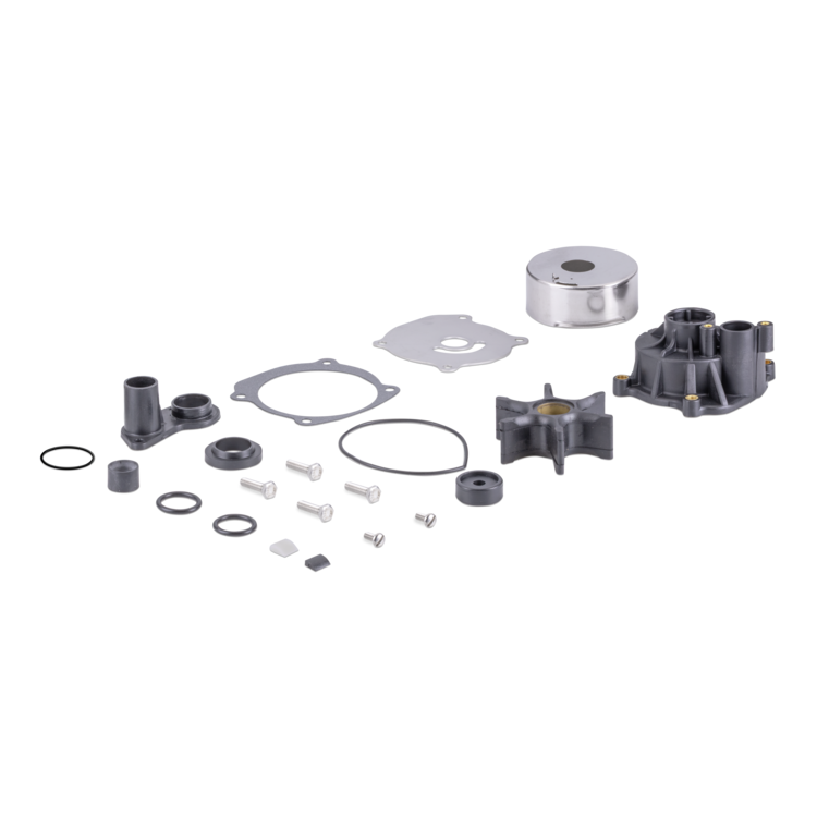 Sierra 18-3392 water pump parts on a white background