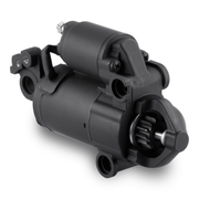 Black Sierra marine starter on a white background