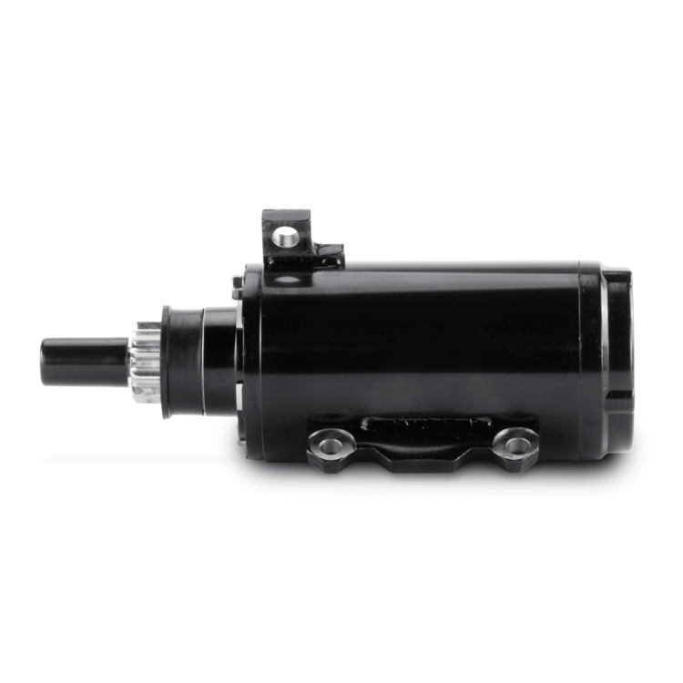 Black 18-5634 Sierra marine starter on a white background