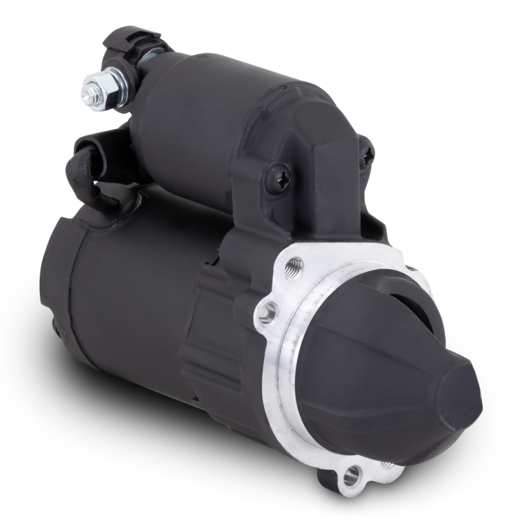 Black Sierra starter on a white background