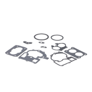 Set of Sierra carburetor gaskets and seals on a white background