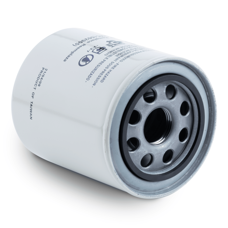 Sierra boat Oil filter on a white background