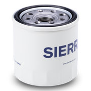 Marine Oil filter with 'SIERRA' branding on a white background
