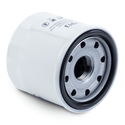 Oil filter on a white background