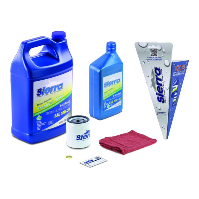 Oil Change Kit: Mercury 175-225HP 3.4L V6, 250-300HP 4.8L V6