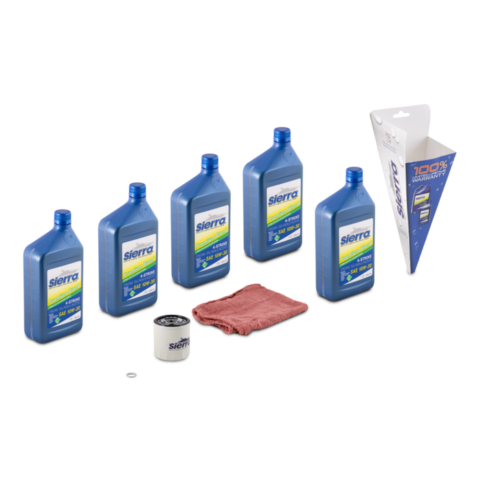 Oil Change Kit: Yamaha F75-F115 All Years
