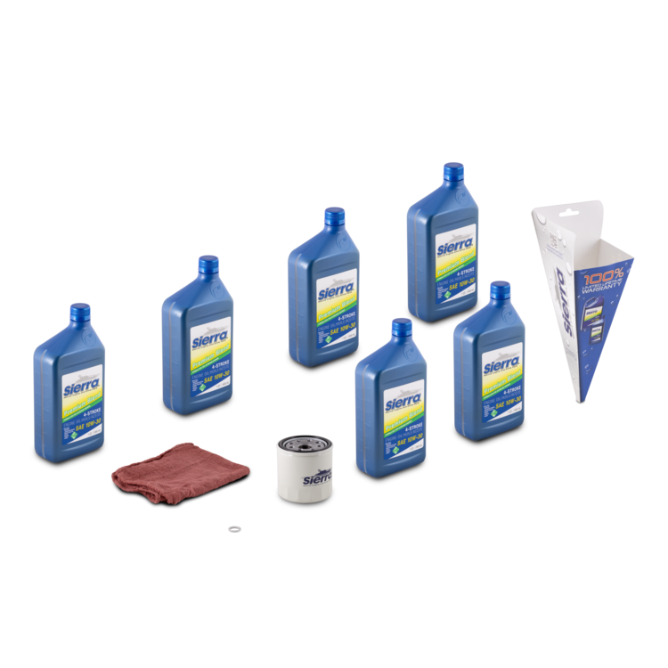 Oil Change Kit: Yamaha F200-F250 3.3L All Years
