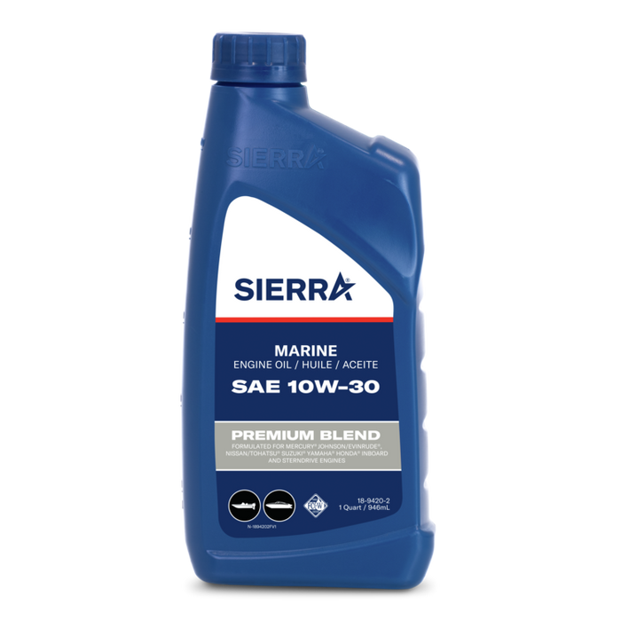 10W-30 FC-W 4-Stroke Oil, Qt, | 18-9420-2
