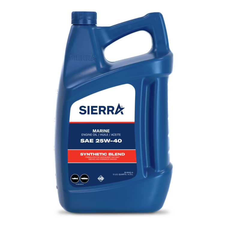 SAE 25W-40 FC-W Synthetic Blend Oil, 5Qt. - 18-9440-4