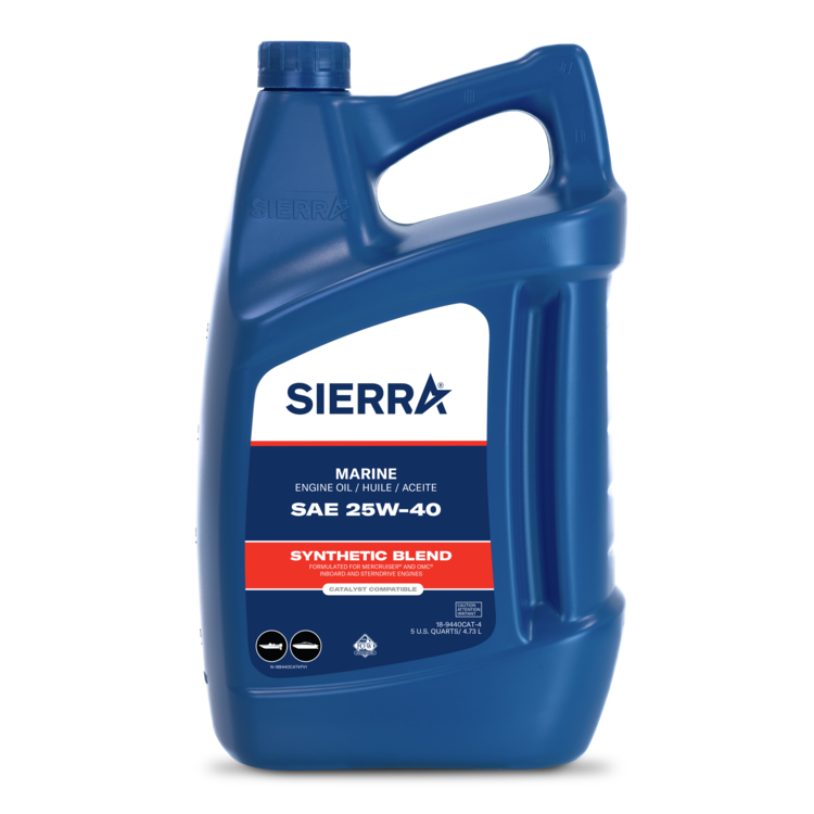 25W-40 FC-W Synthetic Blend Catalyst Oil, 5 Qt. | 18-9440CAT-4