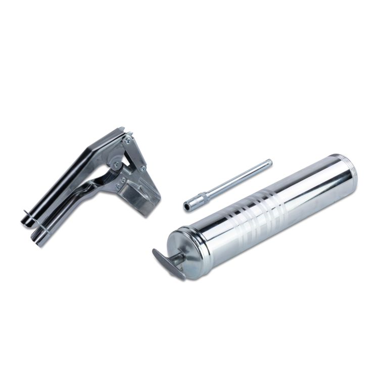 An 18-9782-1 Sierra grease gun on a white background