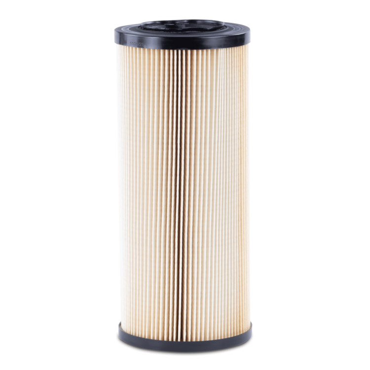 A Sierra 18-99181 Racor style fuel water separating filter on a white background