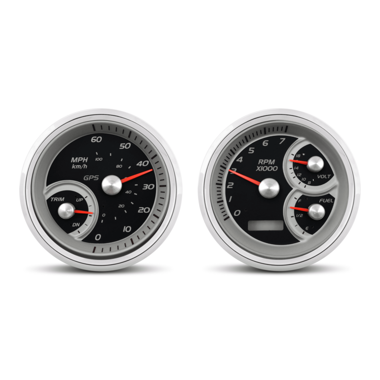 5" Multi-Function Gauge Kit, Deep V Series