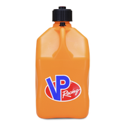 Orange container with VP Racing logo on a white background