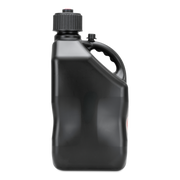Black utility jug on a white background