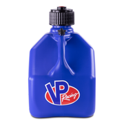 Blue VP Racing container on a white background