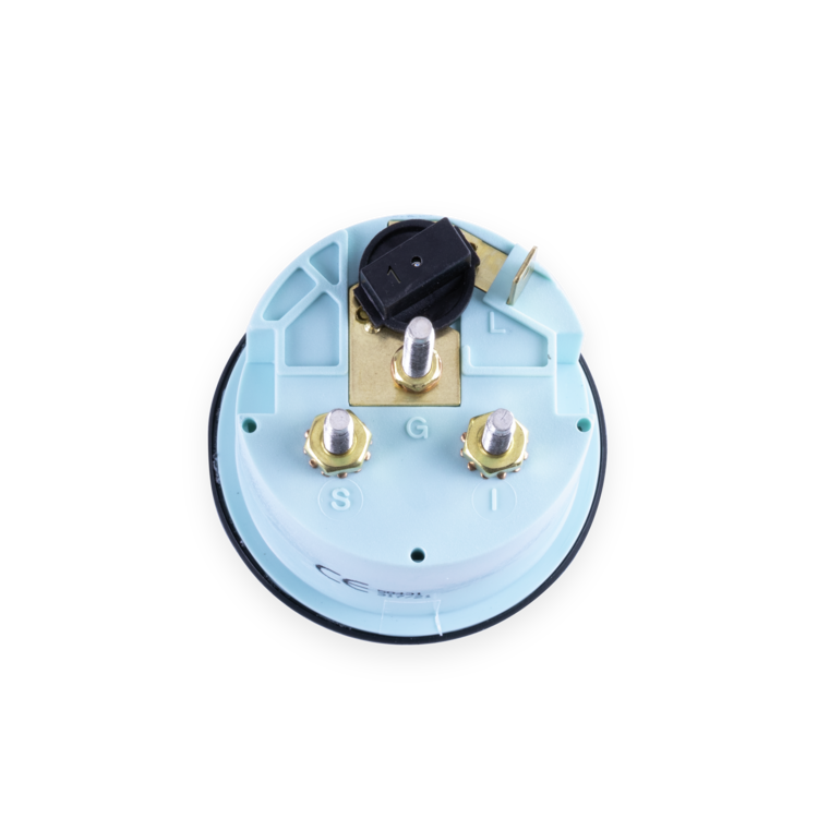 Back view of a Sierra marine water temperature gauge
