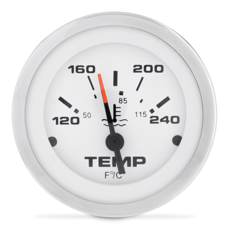 Water Temperature Gauge, Lido 2" I/O - IB