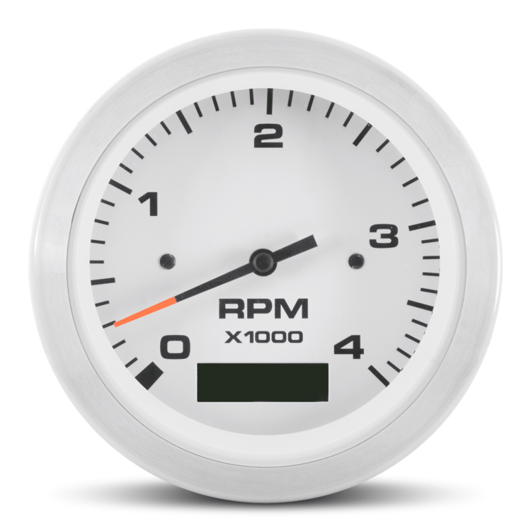Tach 4K/Hourmeter Lido 3" Diesel Alt