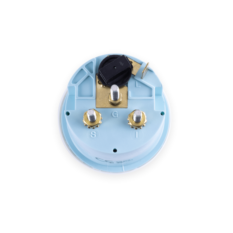 Oil Pressure Gauge, Arctic 2" 0-80 PSI