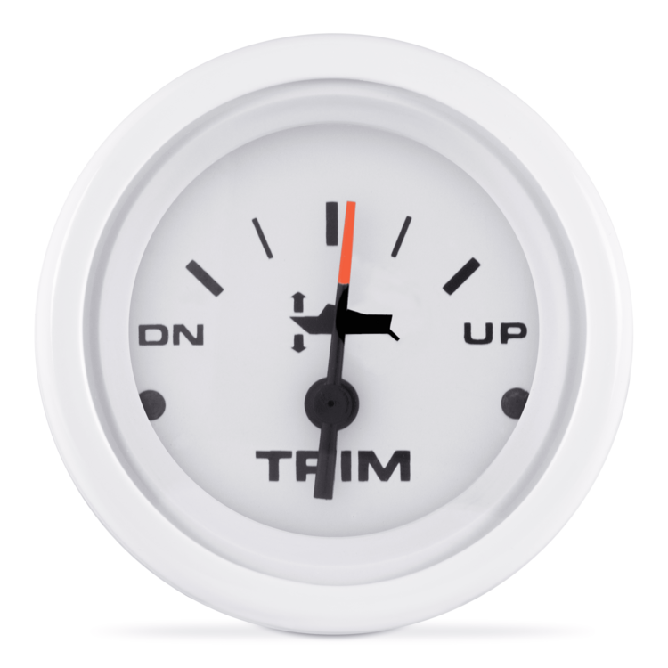 Trim Gauge, Arctic 2" J/E, Suz 4-Stroke