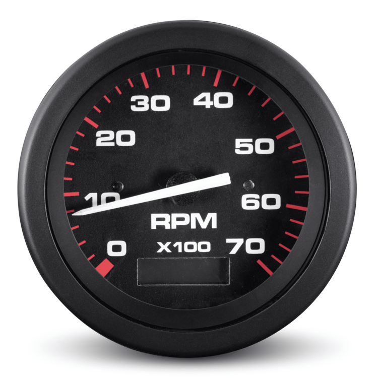 Tach 7K/Hourmeter, Amega 3"