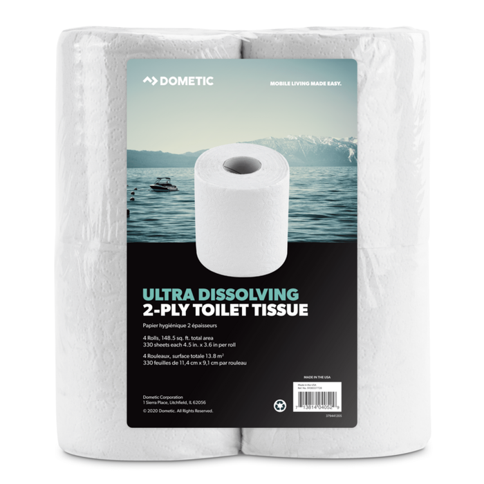 Dometic Ultra Dissolving 2-Ply