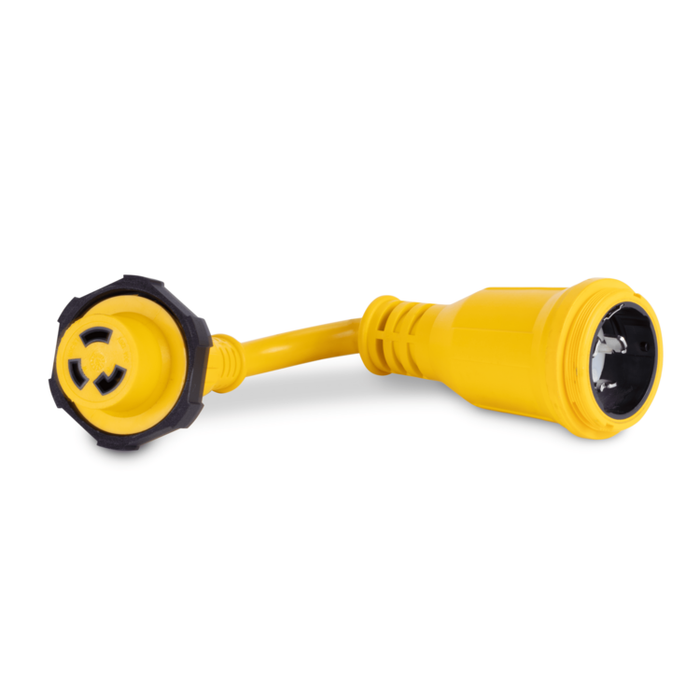 Pigtail Adapter, 50A 125/250V (SS2-50P)
Male to 30A 125V (L5-30R) Female