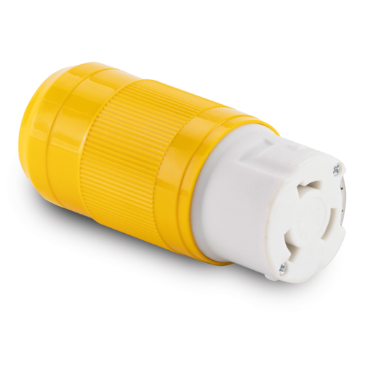 14965 Conntek 3-Feet RV 50A Adapter 50X50X50 50A 125/250V RV Plug To (2) 50A 125/250V Locking Female Connectors