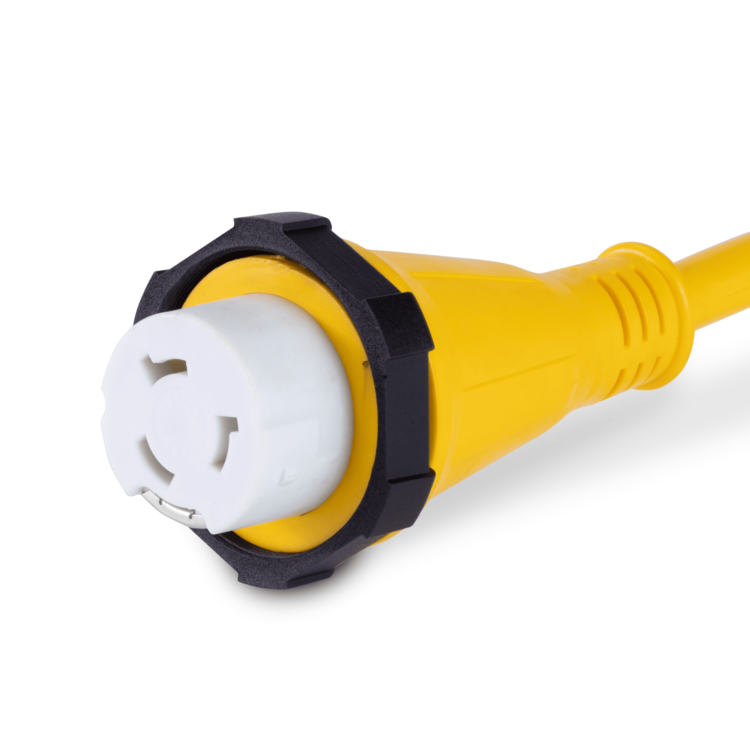 Pigtail Adapter, 30A 125V (L5-30P)
Male to 50A 125/250V (SS2-50R)Female