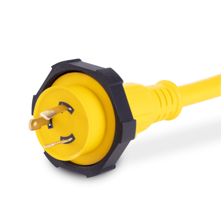 Pigtail Adapter, 30A 125V (L5-30P)
Male to 15A 125V (5-15R) Female