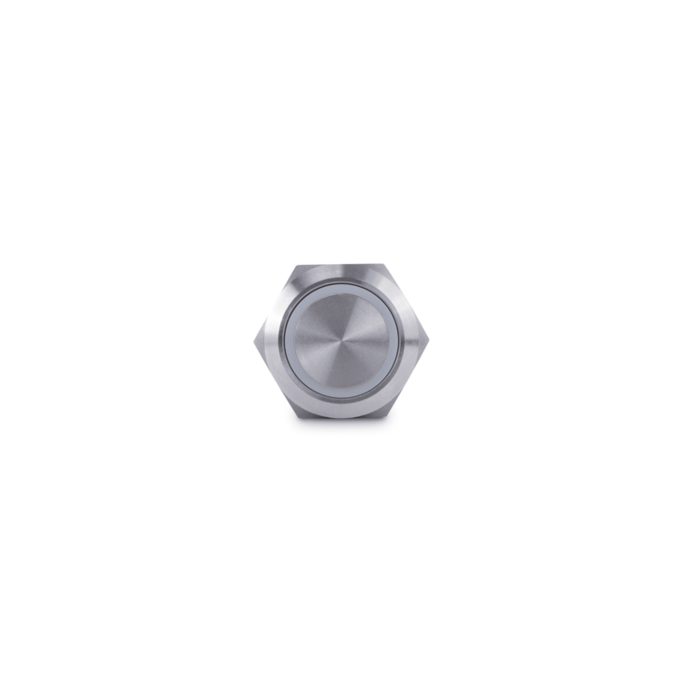 Push Button Switch, Red Halo | AV10100R
