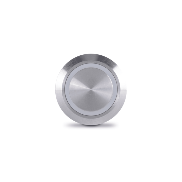 Push Button Switch, Blue/Red Halo | AV10120B