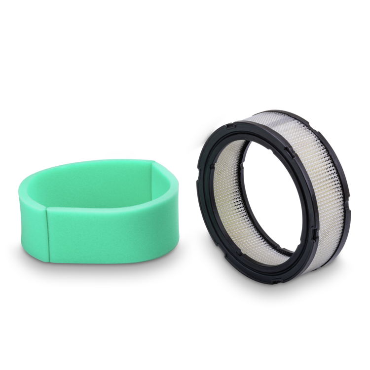 Prime Line 7-02228-1 air filter with pre-filter on a white background