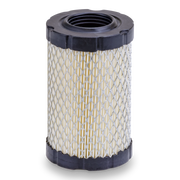A Prime Line air filter wrapped in wire mesh on a white background