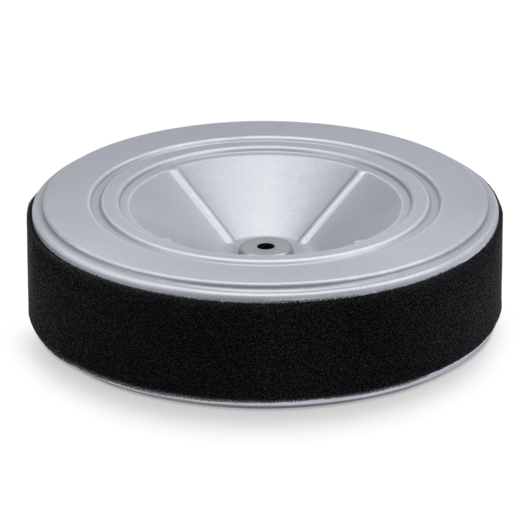 Round Prime Line air filter on a white background
