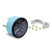 RPM gauge with accessories on a white background