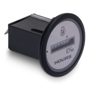 Hour meter on a white background