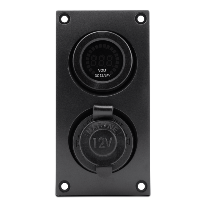 AUX Power Socket w/ Voltmeter | EA01010