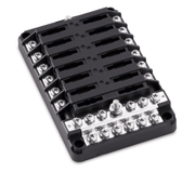 An open Sierra fuse block cover on a white background